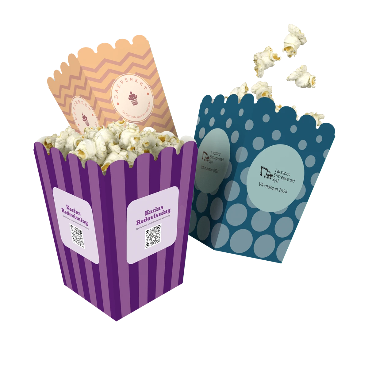 Eventpopcorn - popcornboxar